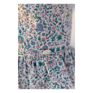 Tartine et Chocolat - Conjunto de blusa y pantalón corto Liberty | Blanco