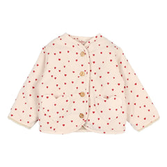 Búho - Cazadora Mini Corazón | Rosa pálido