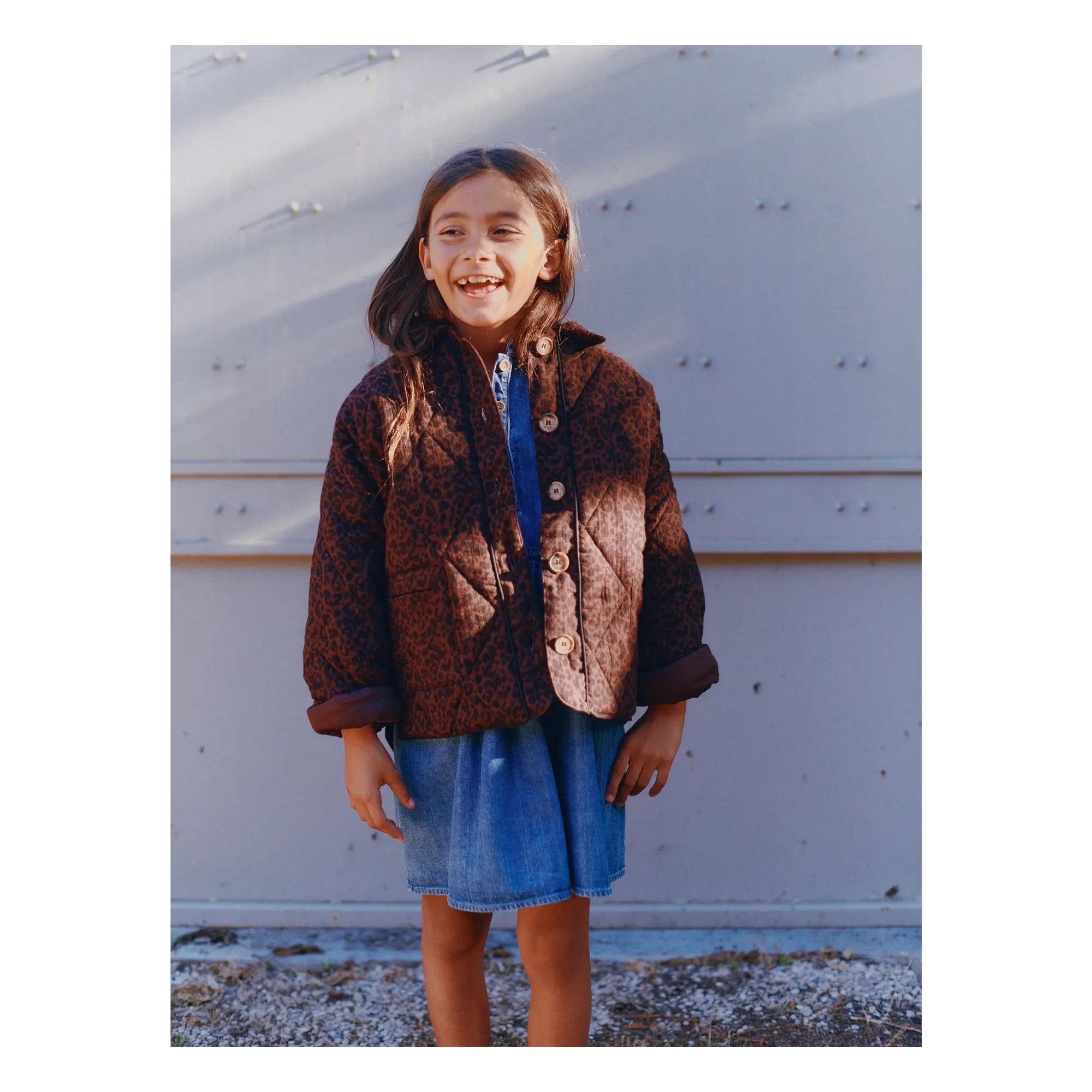 Marlot Paris - Chaqueta Henriette Leopar | Marrón
