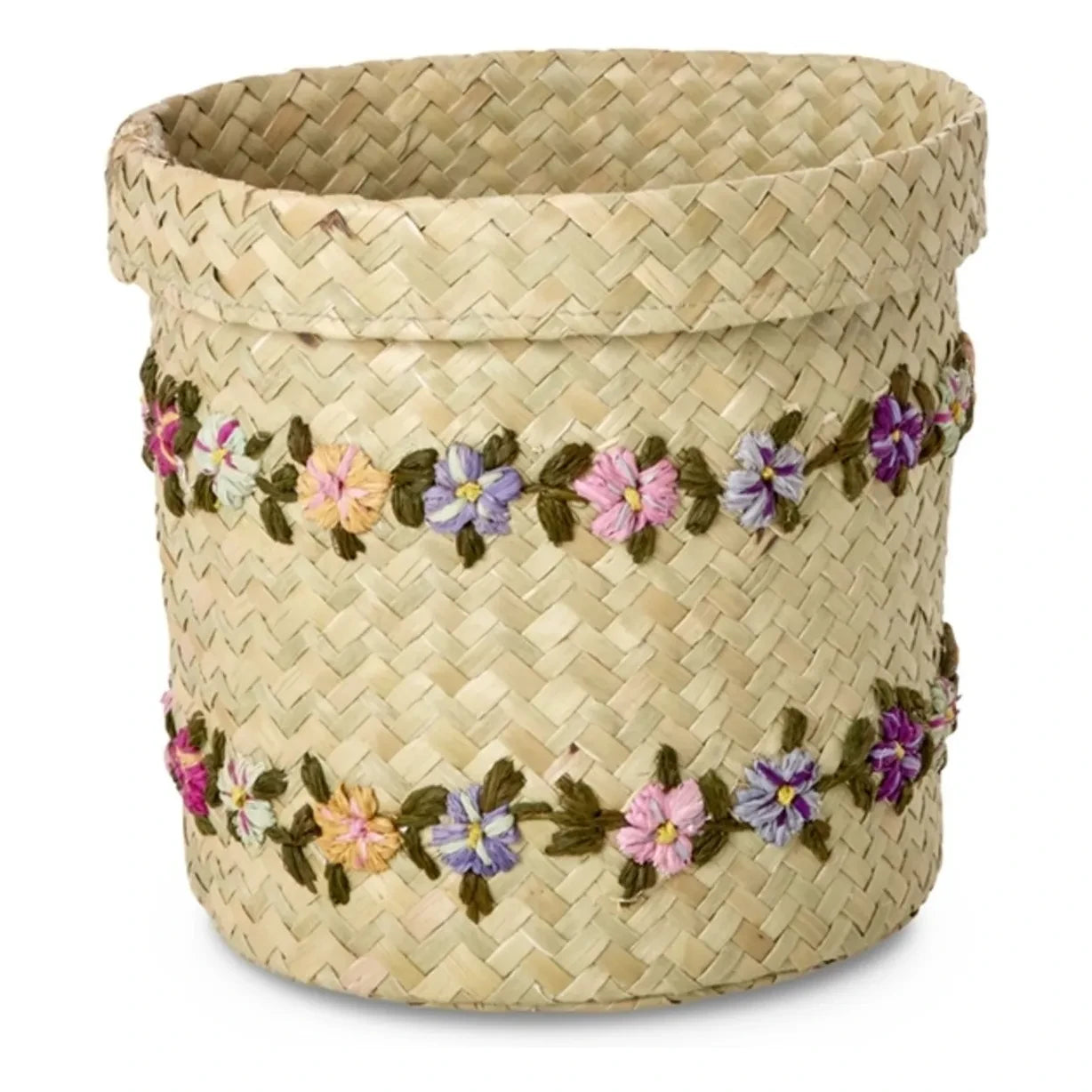 Rice - Cesta de rafia Flowers