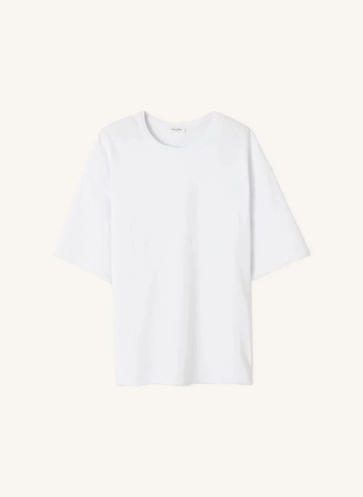 American Vintage - Camiseta de algodón Fizvalley | Blanco