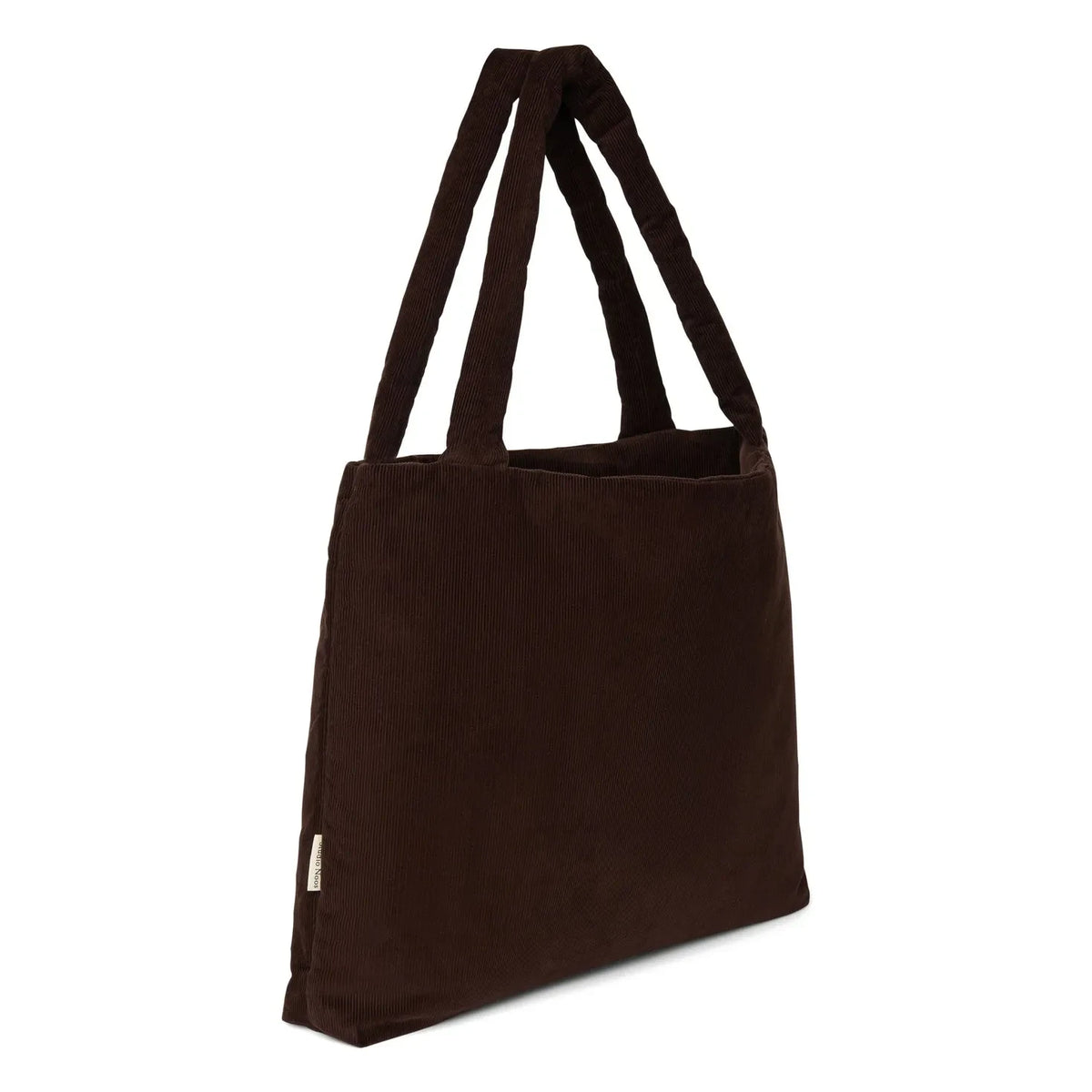 Studio Noos - bolso maternal de terciopelo | Marrón oscuro