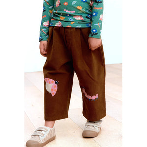 Petit Stella - Uğur Böceği Chino Pantolon | Kahverengi