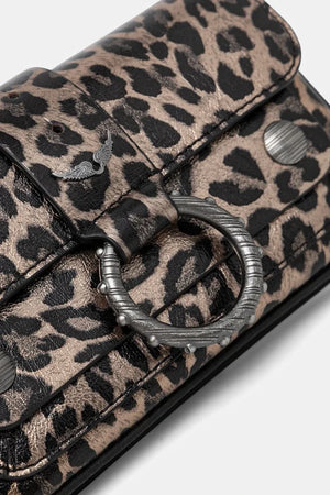 ZADIG&VOLTAIRE KATE WALLET METAL LEO Bolso de piel