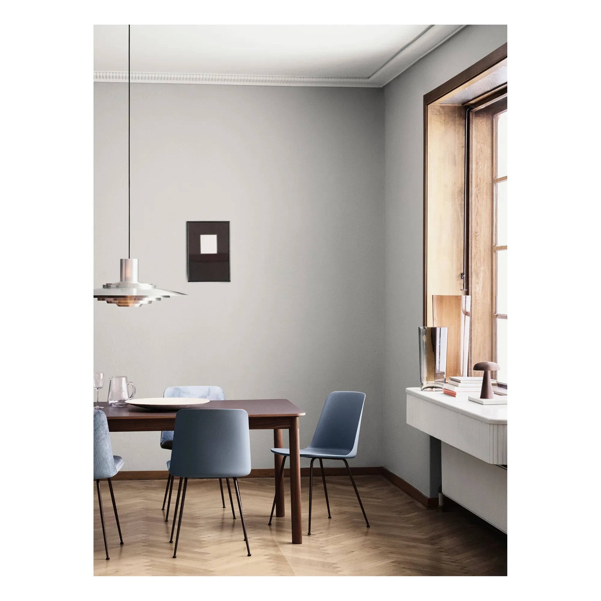 & Tradition - Silla Rely HW6 - Hee Welling | Azul grisáceo