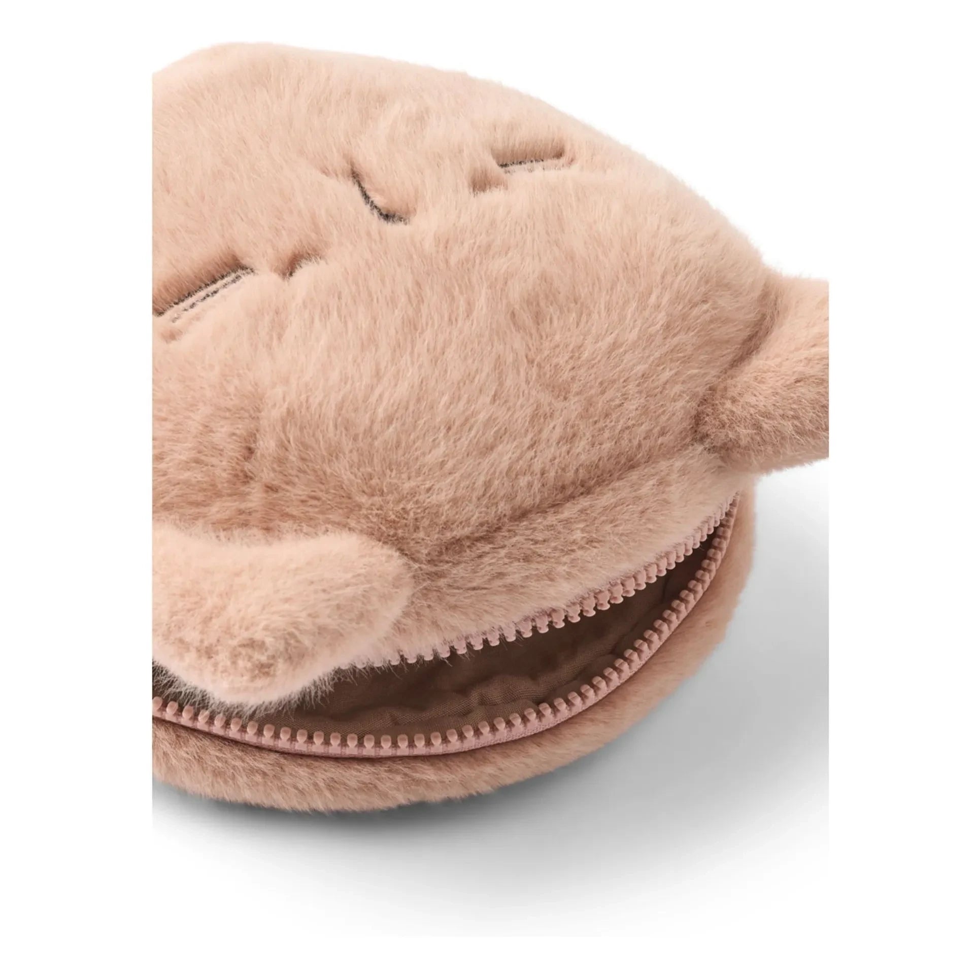 Liewood - Bolso Pequeño Peludito Dorotha Algodón Orgánico Gato | Rosa