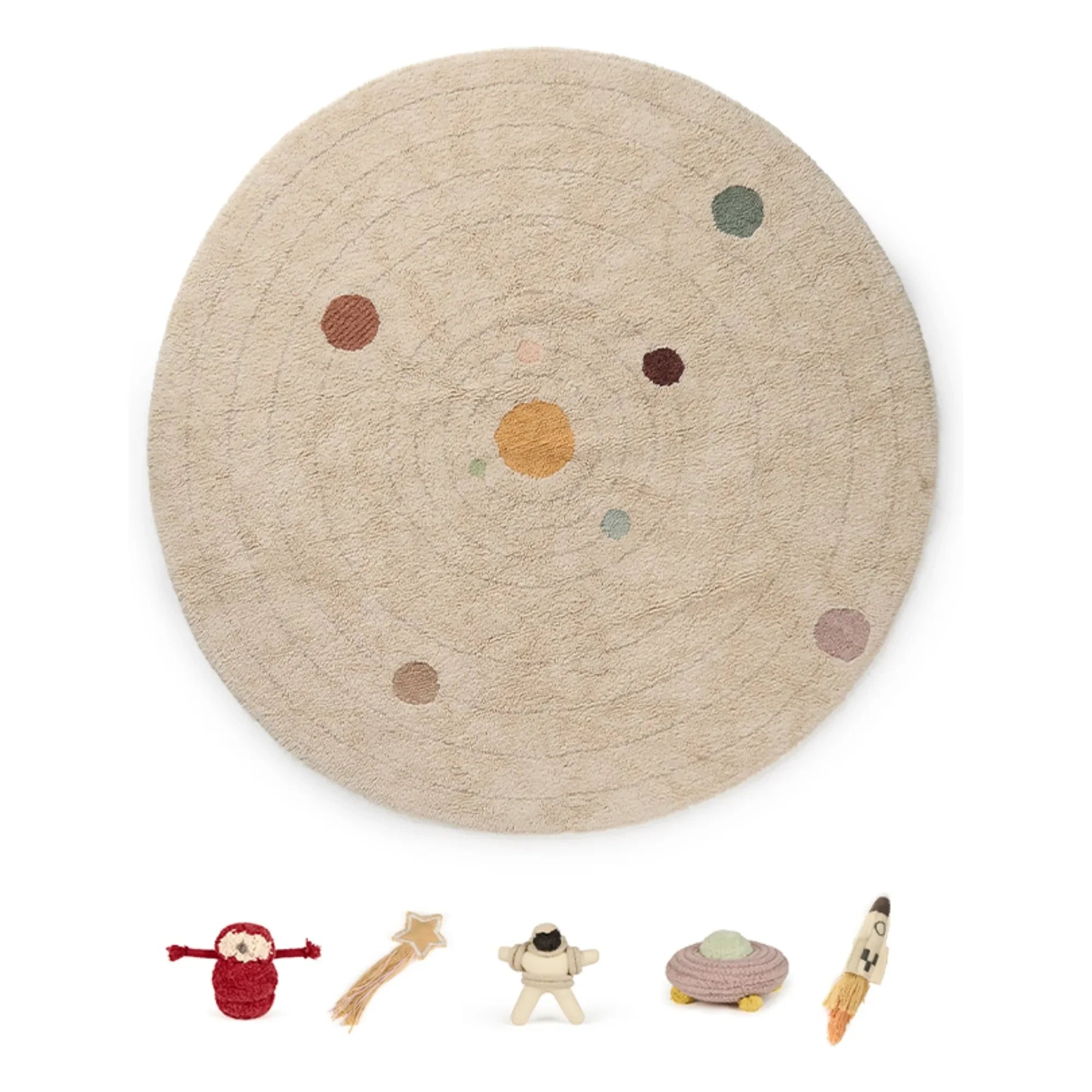 Alfombra de juegos Lorena Canals - Sistema Solar | Beige