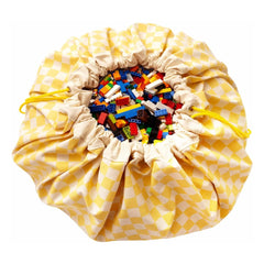 Play and Go - Noomad Bag / Colchoneta de juego - Vichy | Amarillo