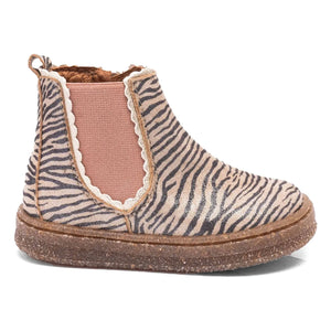 bisgaard - Botas Siggi con purpurina | Beige