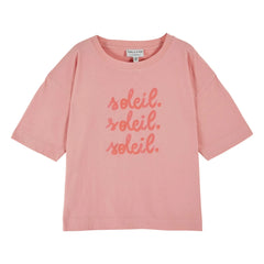 Emile et Ida - Camiseta Soleil de algodón orgánico | Rosa