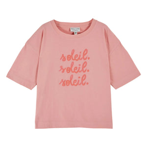 Emile et Ida - Camiseta Soleil de algodón orgánico | Rosa
