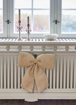 Bloomingville - Ruby Bow Adorno Navideño | Beige