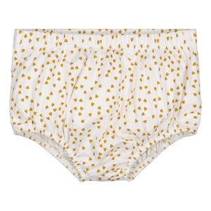 Rose in April - Tosca Jersey Mini Kalp Bloomers | Mostaza