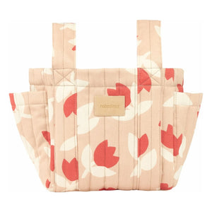 Nobodinoz - Bolso organizador de cochecito Hyde Park Tulip | Rojo