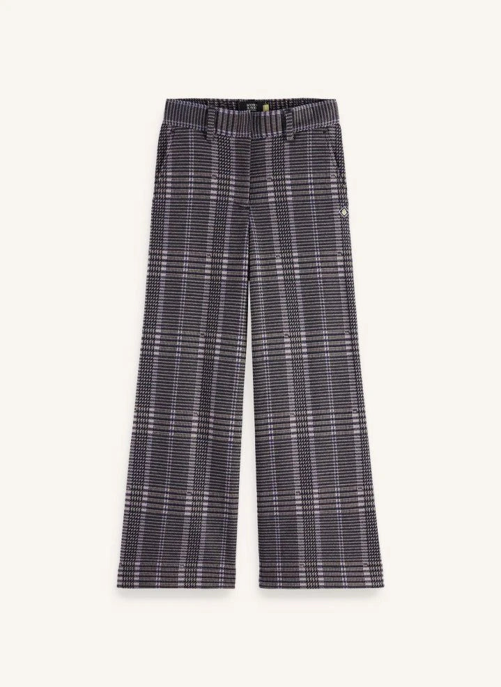 Scotch & Soda - Pantalón de pierna ancha | Gris