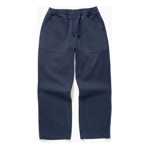 Service Works - Pantalones de chef de molesquín de algodón orgánico | Azul marino