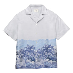 Ché Studios - Camisa de seda Cezane | Blanco - Marfil
