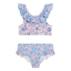 Louise Misha - Fibras recicladas con estampado floral de primavera-mayo | Rosa