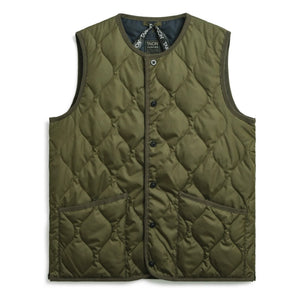 Taion - Chaleco militar sin mangas unisex | Caqui oscuro