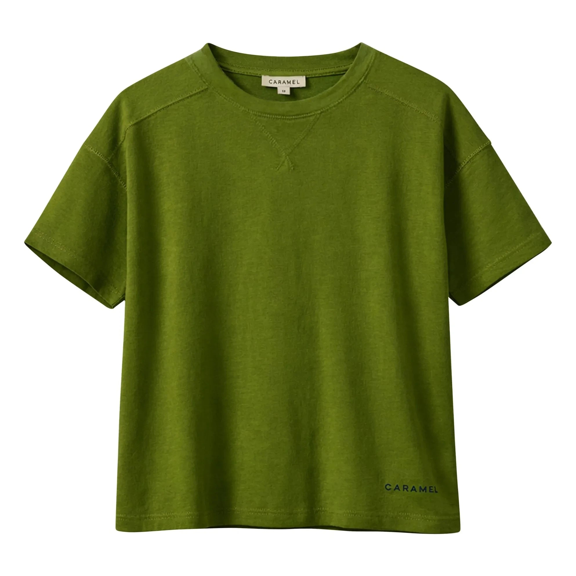Caramel - Camiseta Tencel Kezar | Verde
