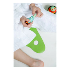 Nailmatic Kids - Dúo de Arcilla de Modelado Lavable Pataploof y Molde | Verde