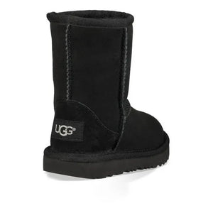 UGG - Botines de gamuza con forro de piel Classic II | Negro