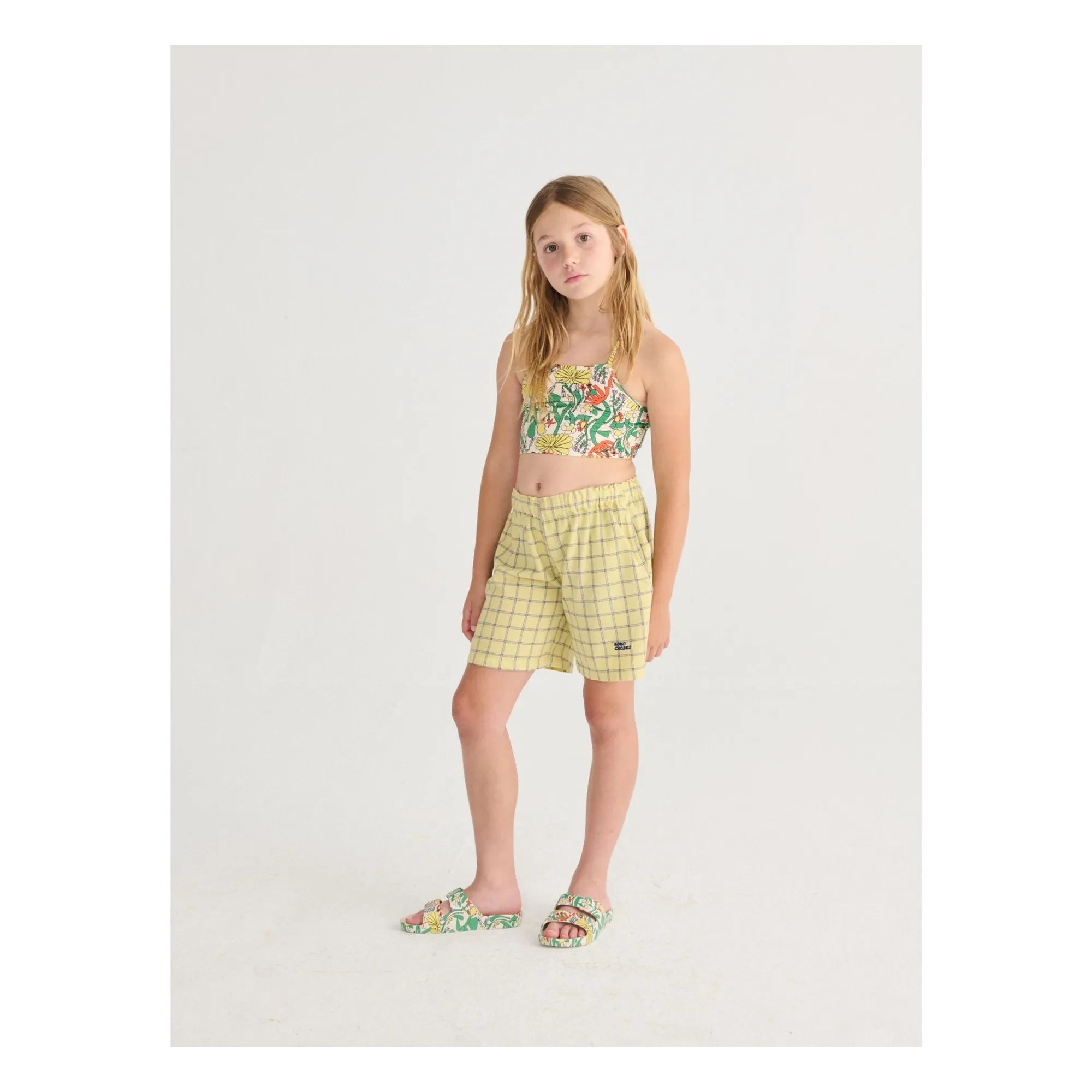 Bobo Choses - Fibras recicladas con estampado floral | Crudo