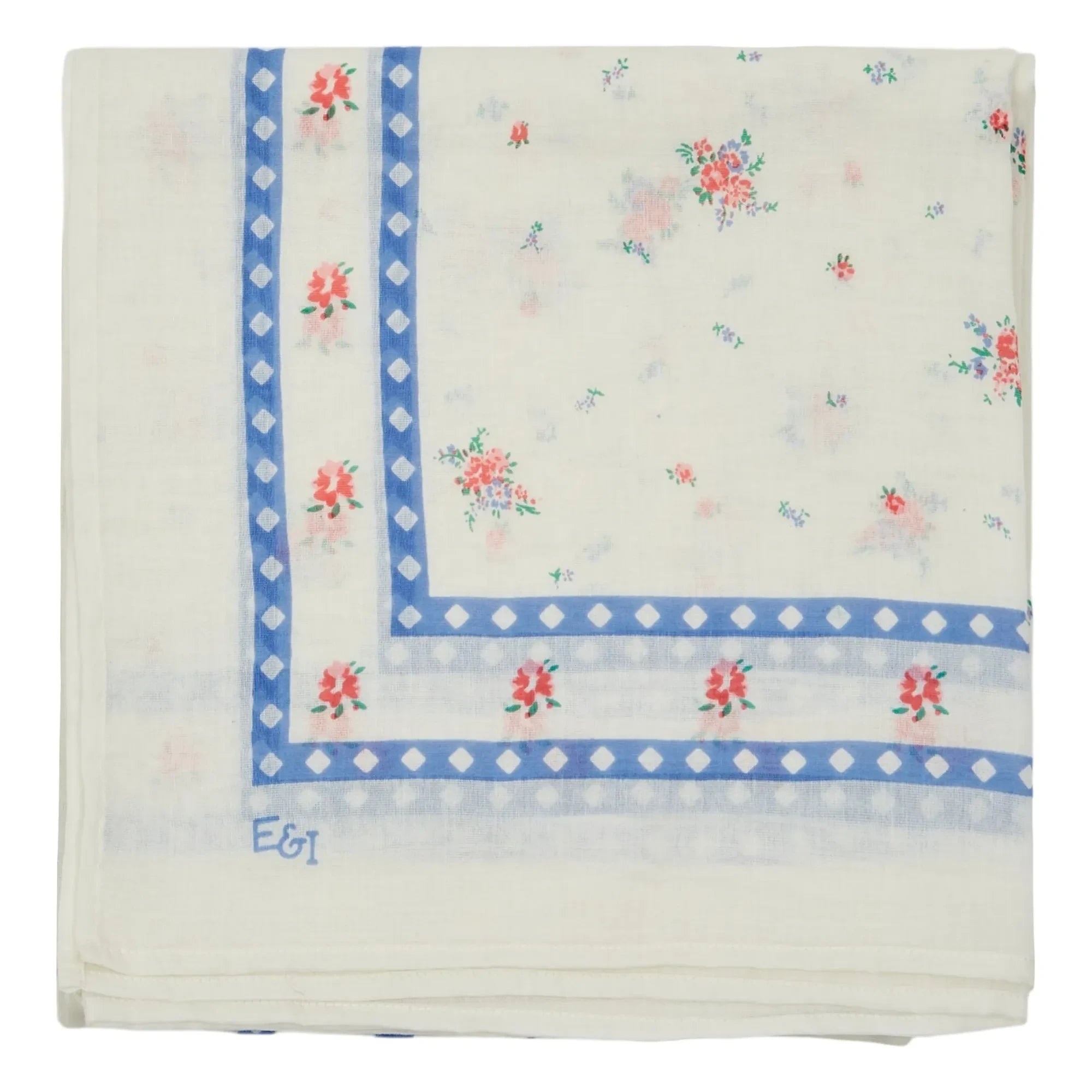Emile et Ida - Pañuelo estampado floral | Crema
