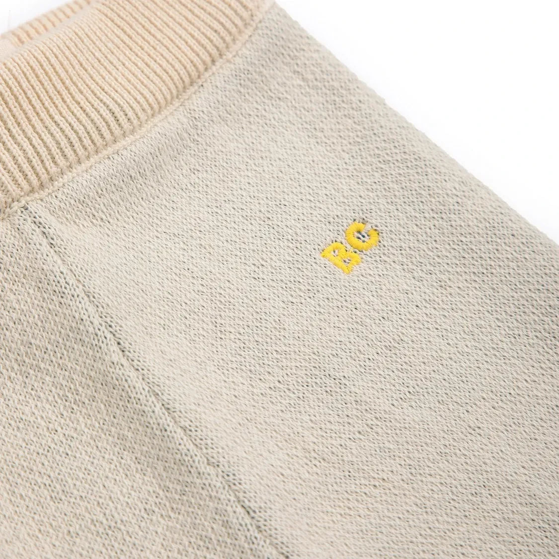 Bobo Choses - Pantalón de punto de algodón orgánico con estampado floral | Crudo