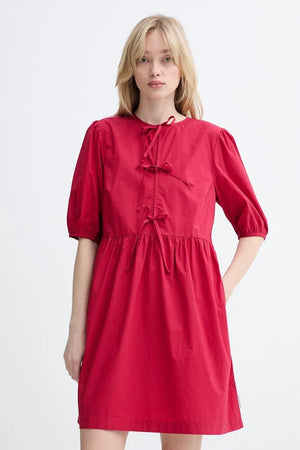 Vestido acampanado de algodón Marc O'Polo