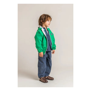 Chaqueta cortavientos Flotte - Bastille impermeable de fibra reciclada | Verde