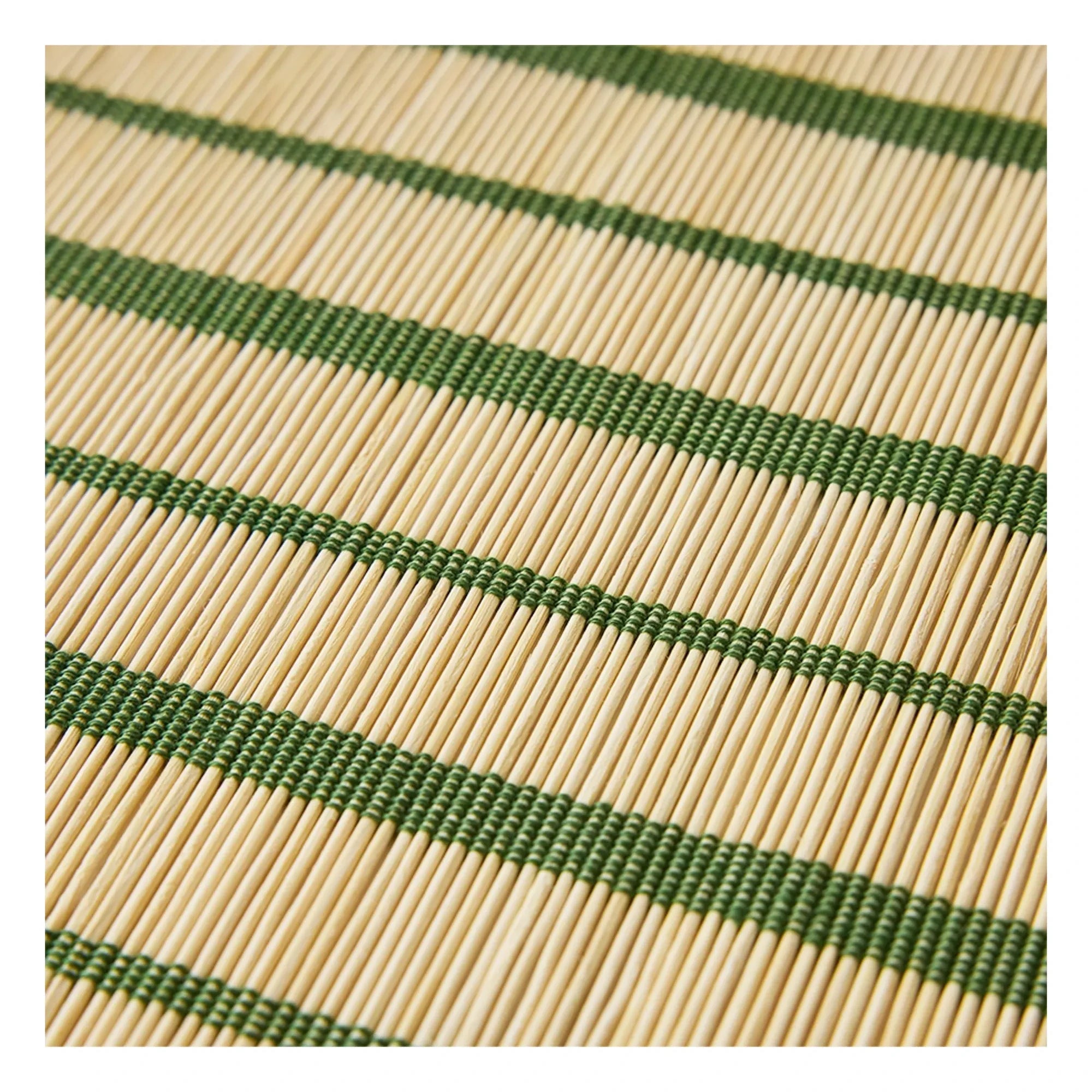 HKliving - Individual de bambú | Verde