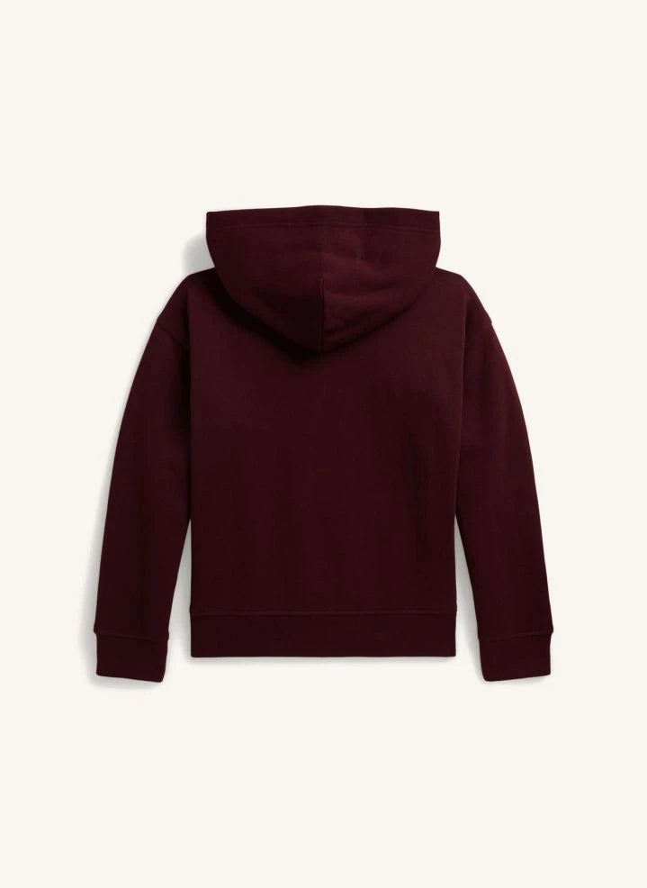 Ralph Lauren - Polo RL Sudadera con capucha | Burdeos