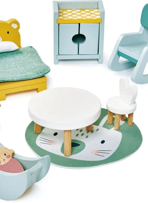 Tender Leaf Toys - Habitación Infantil para Casa de Muñecas