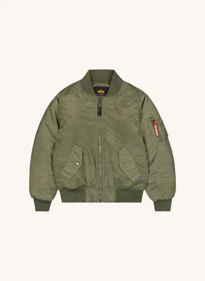Alpha Industries - Chaqueta Bomber MA-1 | Verde