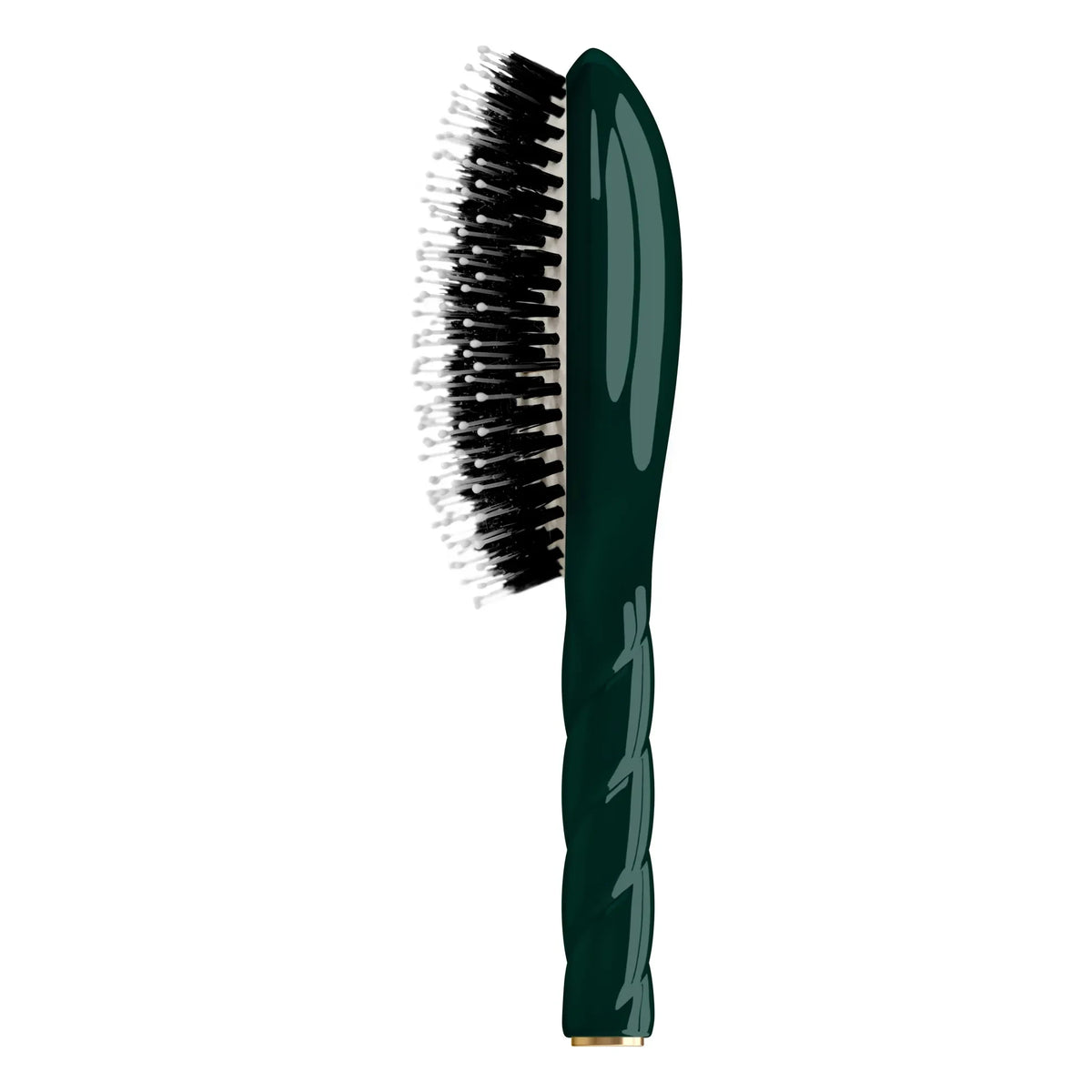 La Bonne Brosse - Cepillo de pelo L'Indispensable Twist N°03 - Cuidado y brillo | Verde esmeralda