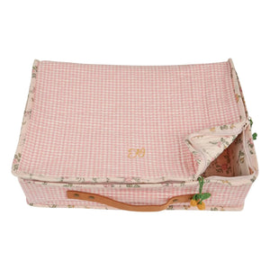 Emile et Ida - Bolsa de almacenamiento Grande Vichy | Rosa