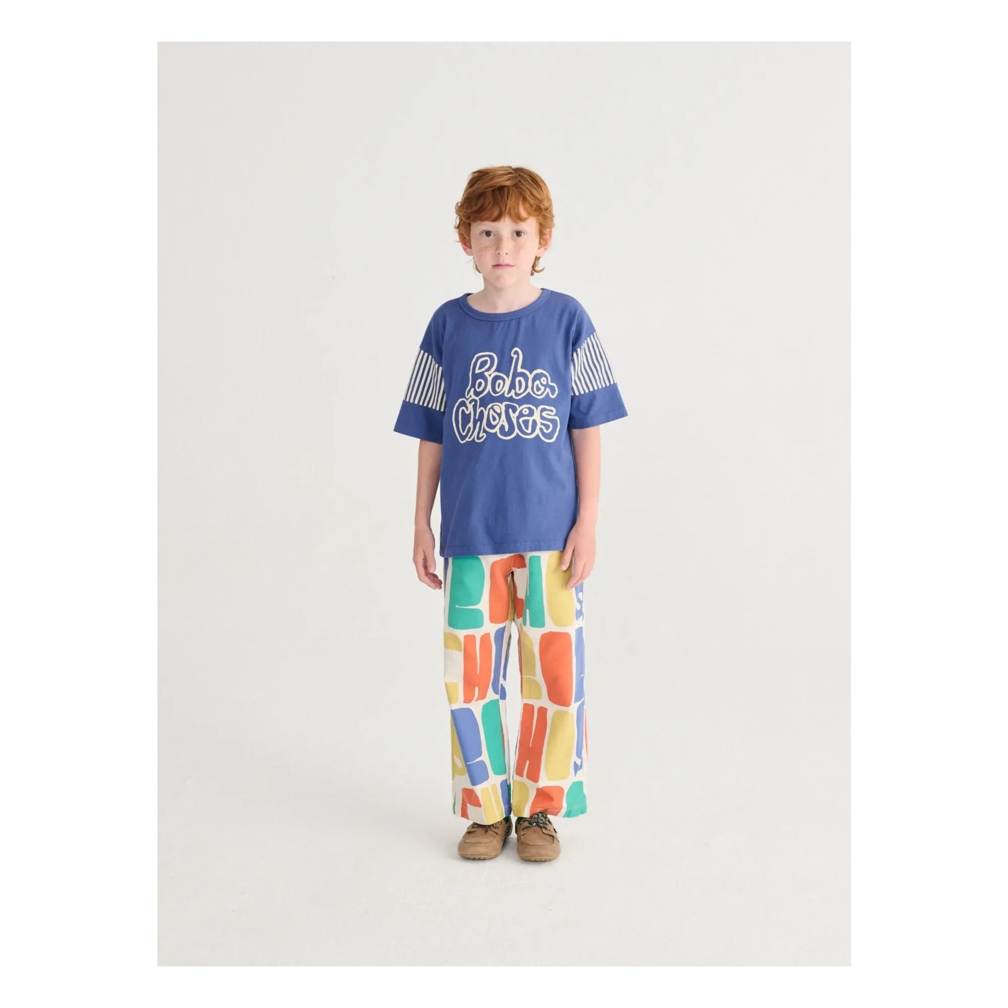 Bobo Choses - Bobo Choses Pantalón de Algodón Orgánico | Blanco