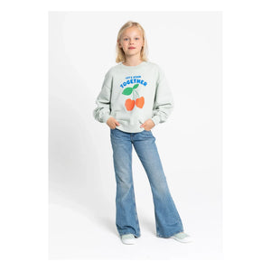 Hundred Pieces - Sudadera de algodón orgánico Alba | Verde jade