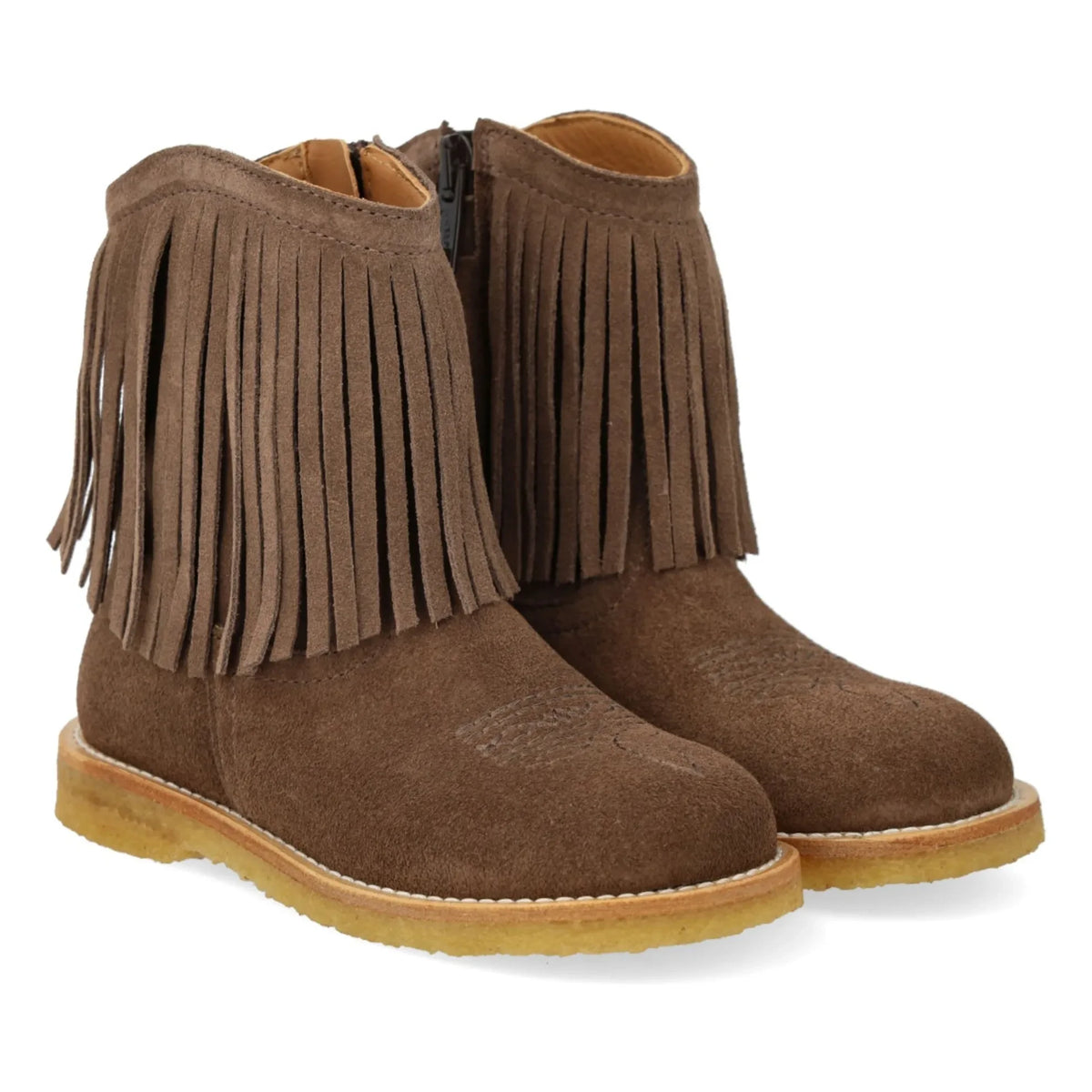 Angulus - Botines Cowboy Mini | Tabaco
