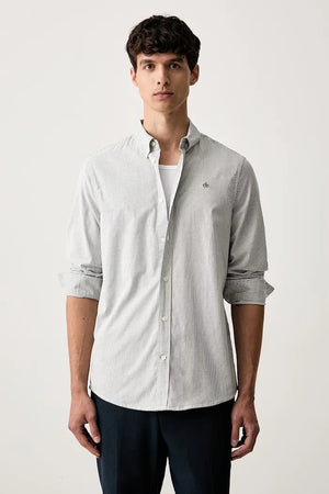 Camisa de algodón elástico Scotch & Soda para hombre