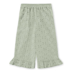Fliink - Pantalones Bordados Harper | Gris claro