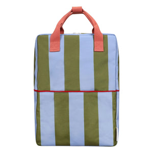 Sticky Lemon - Mochila a rayas grandes | Verde