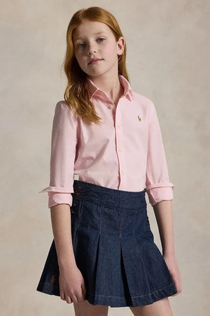Camisa de algodón para niños Polo Ralph Lauren