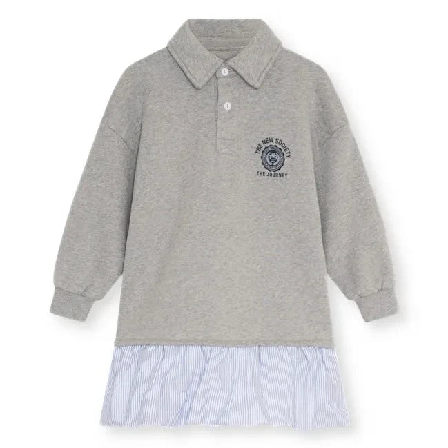 La nueva sociedad - Vestido polo Ash | Gris