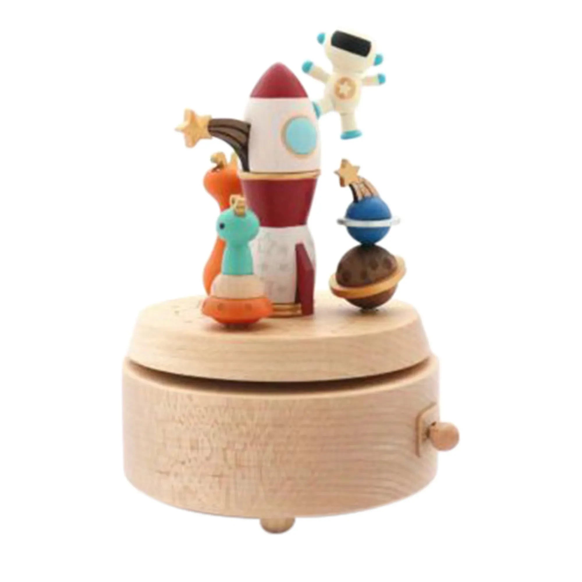 Wooderful life - Caja de música de madera Rocket