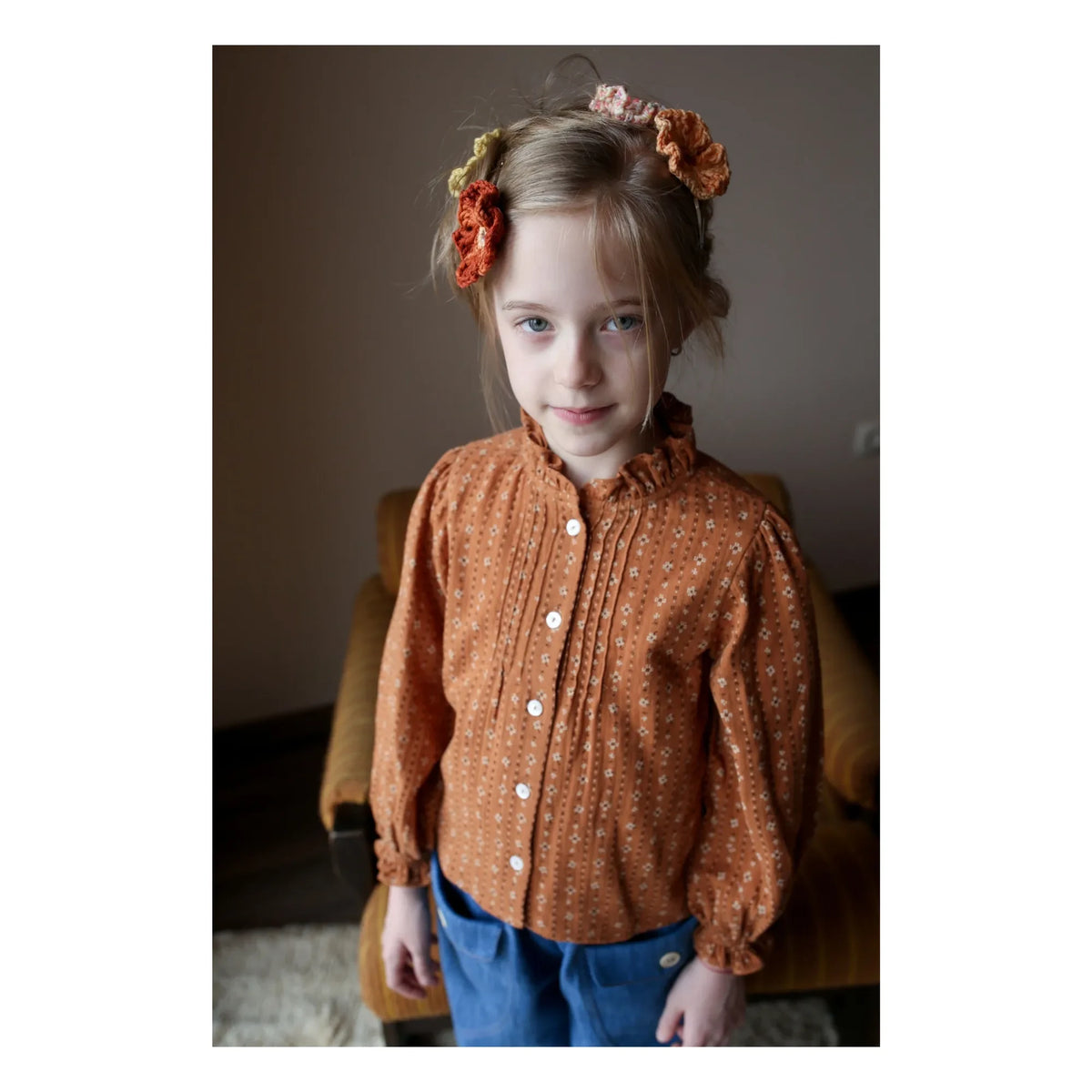Kalinka - Set de 2 palillos de ganchillo de lana Merino Haşhaş | Rojo