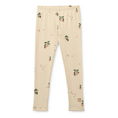 Liewood - Marien Mallas de canalé de algodón orgánico color melocotón | Beige