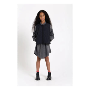 Finger in the nose - Vestido Darlin Denim | Gris denim