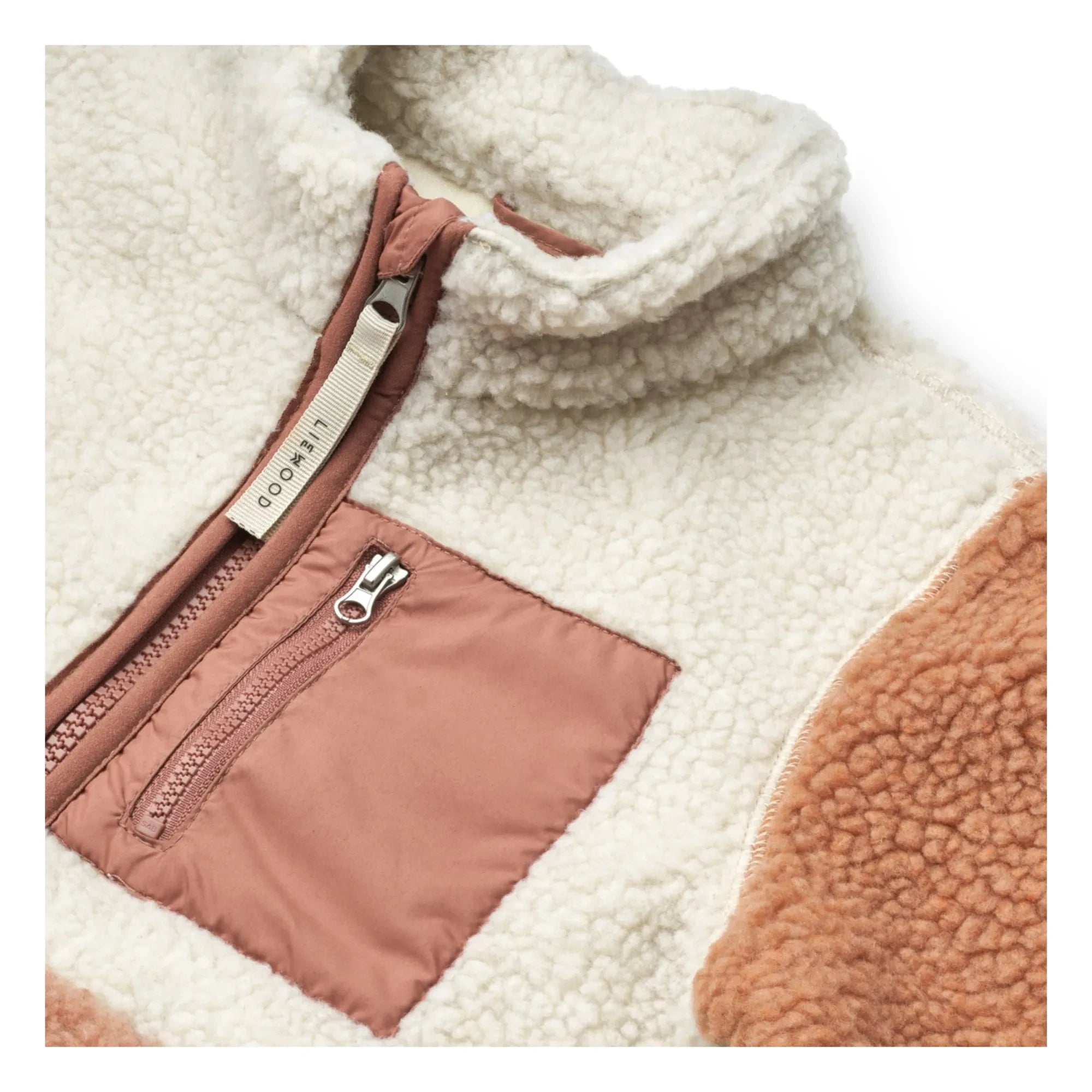 Liewood - Chaqueta Sherpa Nolan | Rosa